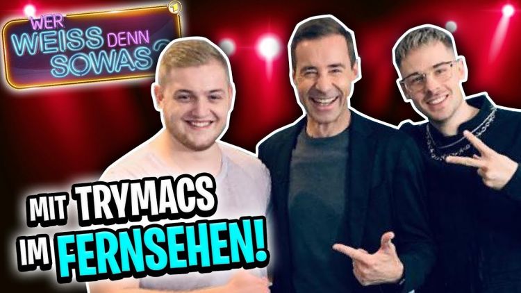 Trymacs und Rewinside zu Gast bei Kai Pflaume - Trymacs und Rewinside heute Abend im Fernsehen