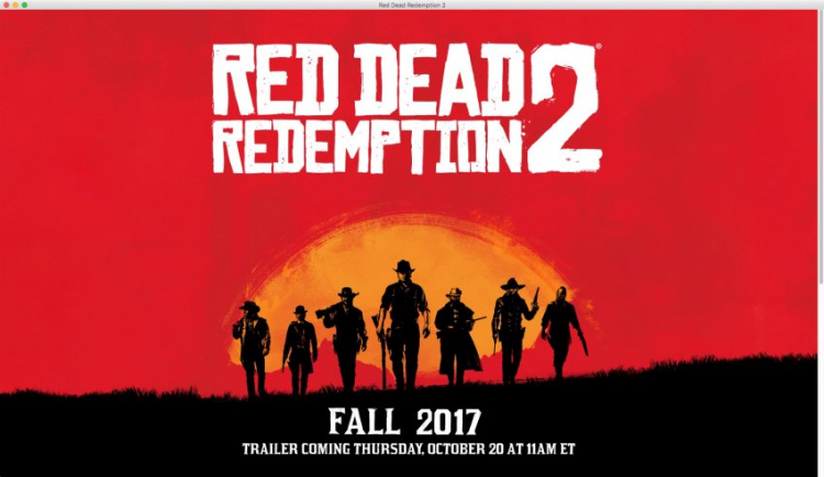 Red Dead Redemption 2 - Rockstar Games � Gro�e Ank�ndigung am Donnerstag
