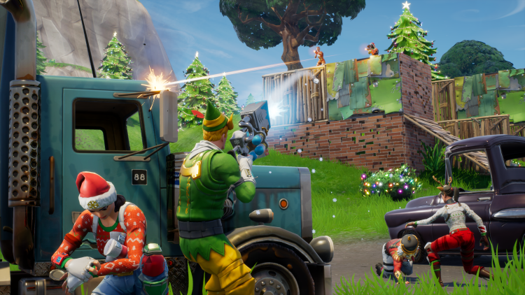 Fortnite - Beim Multiplayer Shooter wird es weihnachtlich