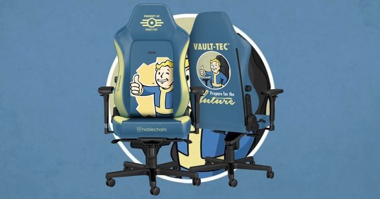 - Die Noblechairs Fallout Vault-Tec Edition sind ab sofort erhältlich! - Die Noblechairs Fallout Vault-Tec Edition sind ab sofort erhältlich!