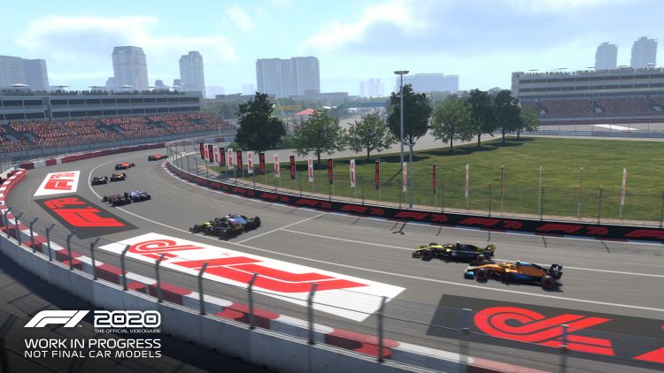  - F1 2020 zeigt ein kleines Stck Orient im Reveal des Hanoi Street Circuit