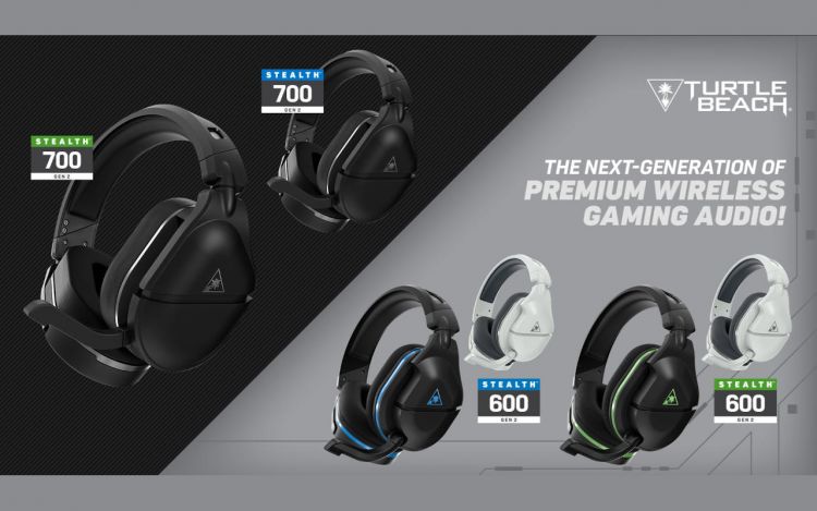 - Turtle Beach präsentiert die brandneuen kabellosen Stealth 700 Gen 2 & Stealth 600 Gen 2 Gaming-Headsets für Xbox und PlayStation - Turtle Beach präsentiert die brandneuen kabellosen Stealth 700 Gen 2 & Stealth 600 Gen 2 Gaming-Headsets für Xbox und PlayStation