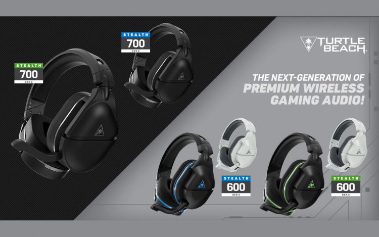  - Turtle Beach prsentiert die brandneuen kabellosen Stealth 700 Gen 2 & Stealth 600 Gen 2 Gaming-Headsets fr Xbox und PlayStation