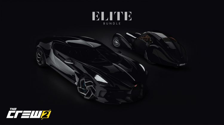 Elite-Bundle für The Crew 2 - LEGENDÄRE BUGATTIS VERFÜGBAR Elite-Bundle für The Crew 2 - LEGENDÄRE BUGATTIS VERFÜGBAR