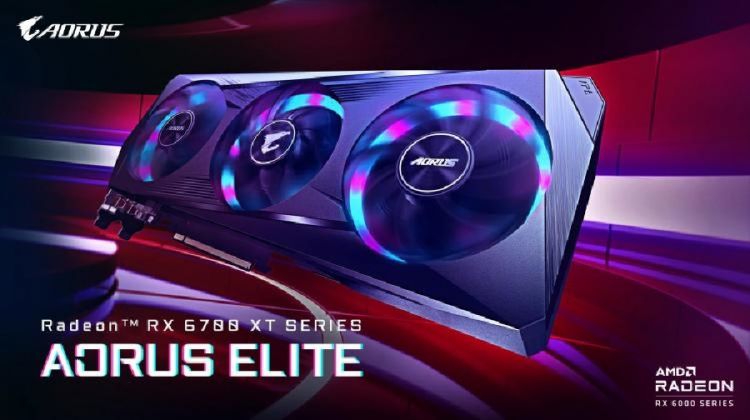  - GIGABYTE verffentlicht die AORUS Radeon RX 6700 XT ELITE Grafikkarte