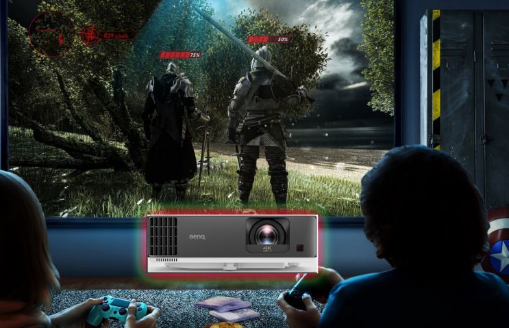 Voreingestellte Modi f�r FPS-, RPG- und Sportspiele k�nnen einen entscheidenden Spielvorteil verschaffen - BenQ TK700STi: Lichtstarker Kurzdistanz 4K Gaming Beamer mit niedrigem Input Lag und Google-zertifiziertem Android TV