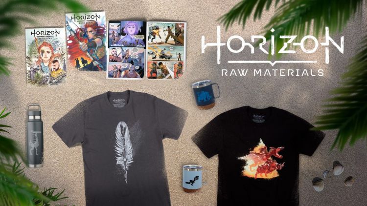  - Neues „Horizon Raw Materials“-Merchandise: Gear Store und Comics