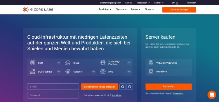 G-Core Labs, ein weltweit agierender Anbieter von Cloud und Edge-Lösungen - G-Core Labs eröffnet neuen Cloud-Standort mit Bare Metal Servern in Amsterdam G-Core Labs, ein weltweit agierender Anbieter von Cloud und Edge-Lösungen - G-Core Labs eröffnet neuen Cloud-Standort mit Bare Metal Servern in Amsterdam