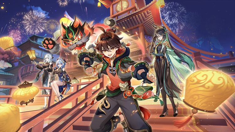  - Genshin Impact Version 4.4 feiert das neue Jahr in Teyvat mit mehr Belohnungen, Outfits und neuen Gebieten zum Erkunden