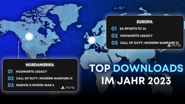  - Die Top-Downloads 2023 im PlayStation Store