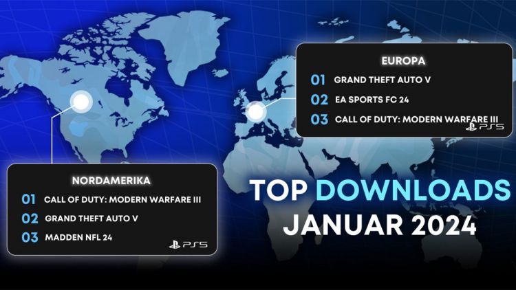  - PlayStation Store: Top-Downloads im Januar 2024