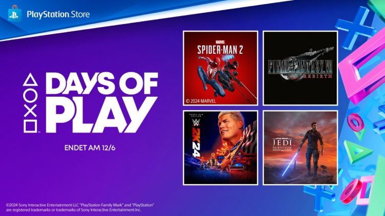  - Demn�chst im PlayStation Store: die Days of Play 2024