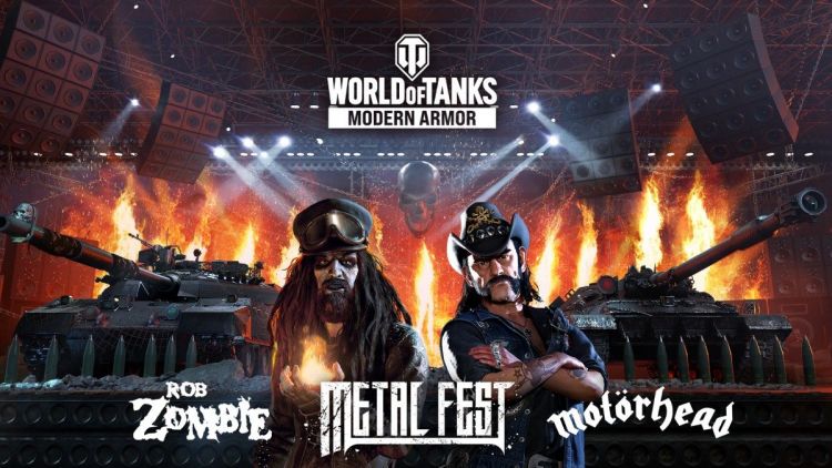  - World of Tanks Modern Armor wird laut: ab dem 30. Juli mit Motrhead und Rob Zombie