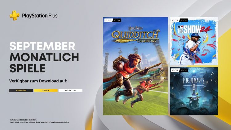  - Monatliche PlayStation Plus-Spiele f�r� September 2024