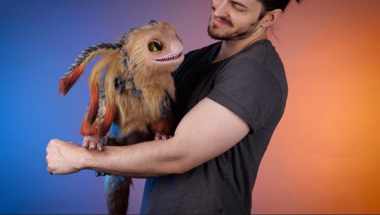  - Lightning Cosplay produziert aufwendige Nachbildung und artikulierte Handpuppe von Kays Sidekick Nix�aus Star Wars Outlaws��