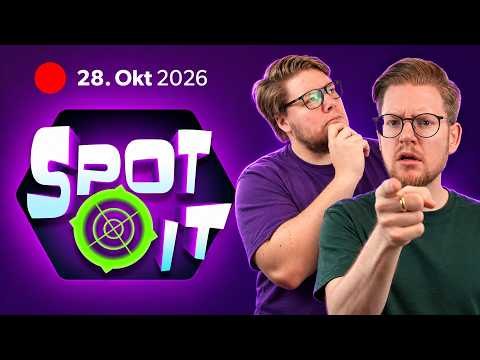 Hier schenkt sich wirklich NIEMAND etwas! - Spot it (Interne Runde)