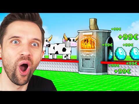 ICH habe 100 TAGE den BLOCK TYCOON GESPIELT (GANZER FILM)