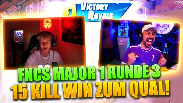 MONGRAAL & MRSAVAGE mit 15 KILL WIN zum FINALE! | Fncs Major 1 Runde 3! (Opens)