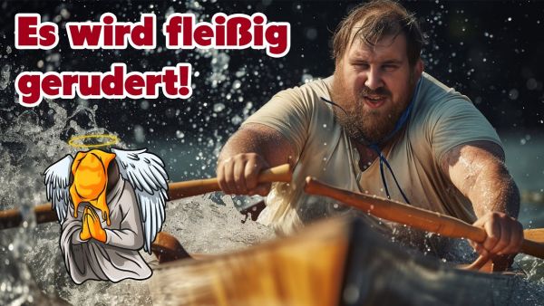 Der Olympiaachter ist extra nochmal zurück gekommen...