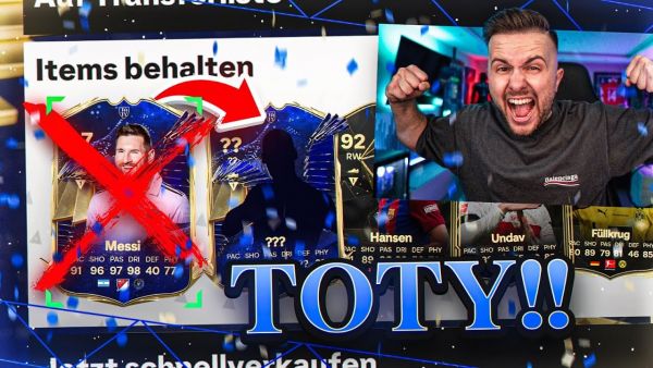 Ich ZIEHE meinen letzten TOTY 😍😱 (nicht Messi)