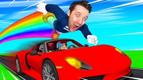 ICH SPRINTE SCHNELLER als ein LAMBORGHINI