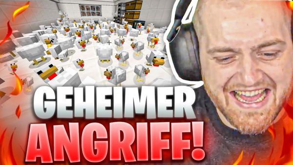 😈😍RIESEN HÜHNER PRANK in FITNACRAFT & EIGENE OP EISENFARM ist INSANE!