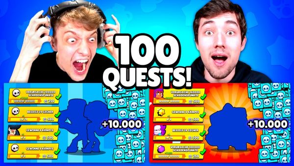 WELTREKORD! 😱 ALLE 100 QUESTS in 1 VIDEO schaffen?