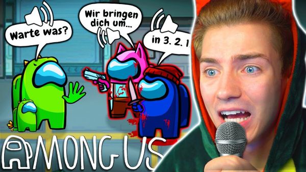 Das ERSTES MAL mit VOICE CHAT! | Among Us