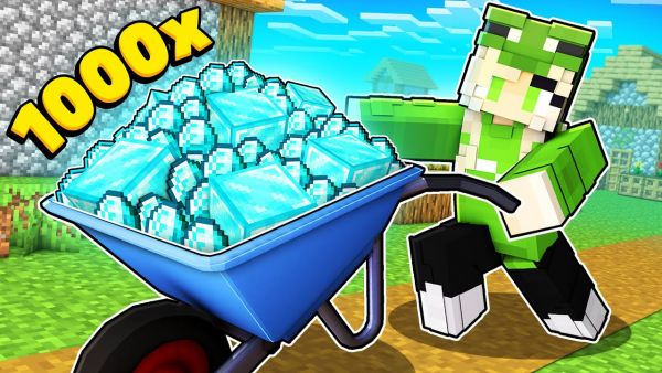 ich FARME DIAMANTEN in MINECRAFT FREUNDE!