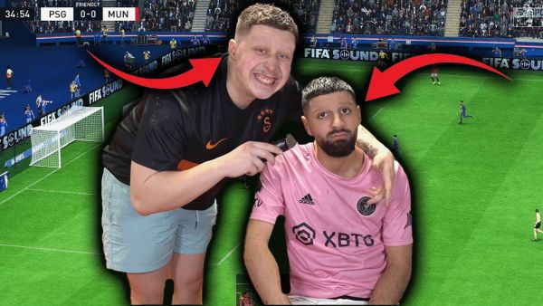 EA FC 24 MATCH mit AGRESSIONEN + VERLIERER SCHNEIDET AUGENBRAUN | Jordan & Semih
