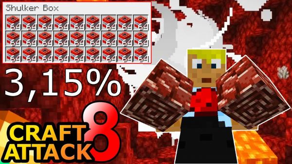 3,15% vom Full NETHERITE Beacon geschafft! Tonnenweise TNT! - Minecraft Craft Attack 8 #99