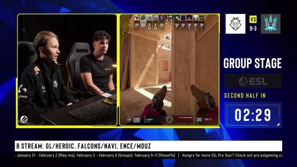 G2 Esports vs. HEROIC - IEM Katowice 2024 - Group B