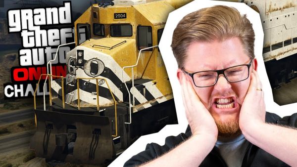 Er ist ZU SCHNELL | GTA Challenge Zugspringen