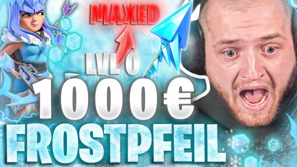 🥵💸MAXIMALES PAYEN für FROSTPFEIL INSTANT MAXED beim NEUEN Clash of Clans EVENT! - Pay2Win Acc