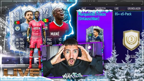 FIFA 21: FREEZE PACK OPENING + 40x FREEZE Player Pick SBC 😱🔥 WL Neue Taktiken !