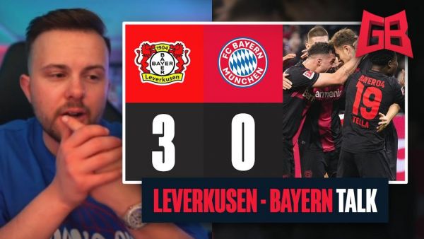 KOMPELTTE DEMÜTIGUNG? 😱 GamerBrother REALTALK über Leverkusen vs Bayern 3:0 😨