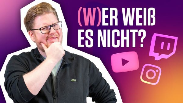 Kennt DIESER INFLUENCER die ANTWORT?! | (W)Er weiß es nicht