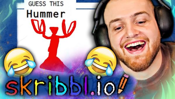 😂🤣 Alle zeichnen ÜBERTRIEBEN SCHE!ßE 😂😅 Skribbl.io