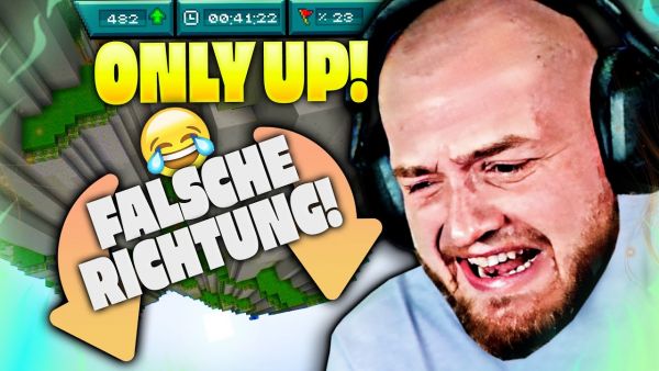 😵🤣 Bin ICH GENAUSO ASS wie Pappaplatte auf EIGENER ONLY UP MAP?!🙈