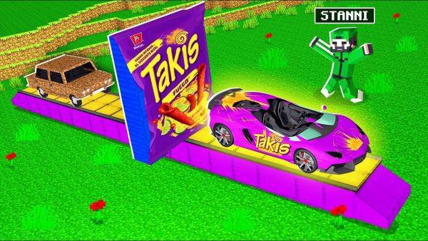 ich BAUE eine TAKIS AUTO FABRIIK in MInecraft!