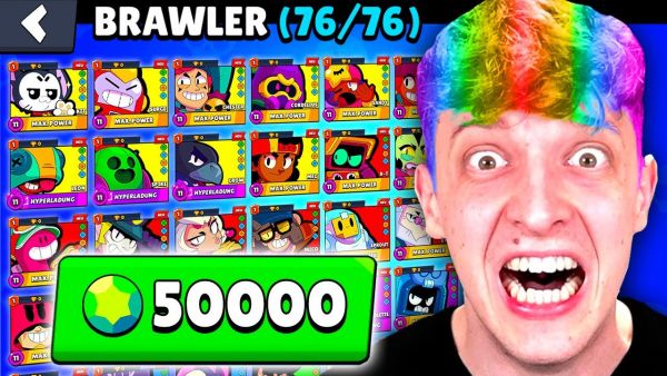 HAARE REGENBOGEN FÄRBEN oder ALLE 76 BRAWLER KAUFEN! 😭