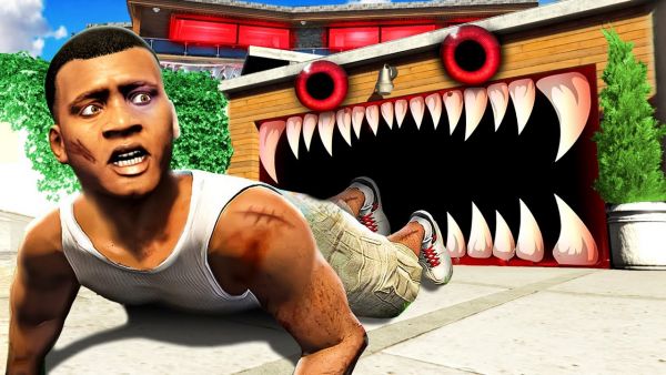 FRANKLINS HAUS frisst mich auf in GTA 5!!😱🏠