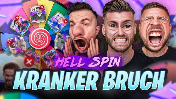 KRANKER BRUCH ..☠️ Der ZUFALL wollte es so 😰 Future Stars Hell Spin DISCARD !! EA FC 24