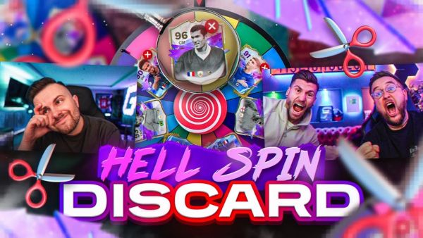 Heb die SCHERE Bruder… 👋🏻🕳️ HELL SPIN DISCARD Battle vs @TisiSchubech 😨