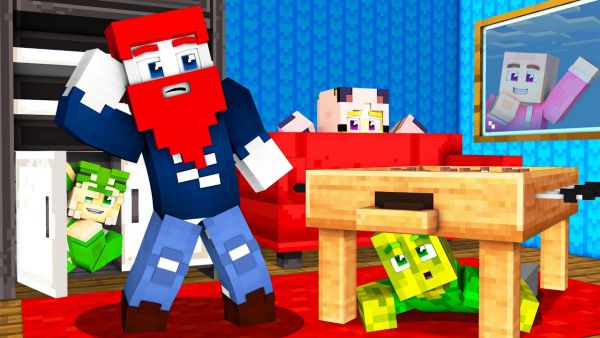 HIDE AND SEEK in MINECRAFT FREUNDE 2