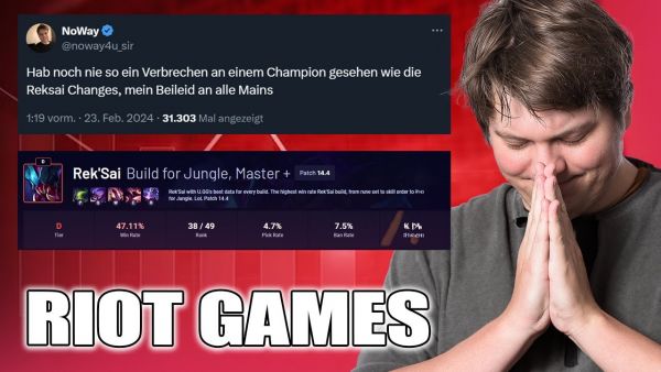 Was hat RIOT GAMES bloß getan ?