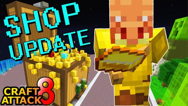 Arbeiter im Gold Shop! Komplette Überarbeitung! - Minecraft Craft Attack 8 #103
