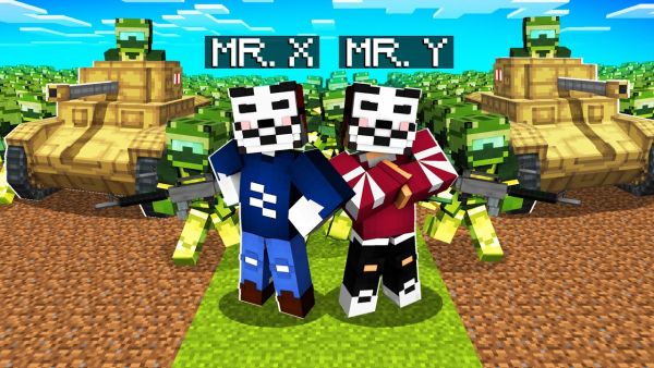 ICH GRÜNDE EINE EIGENE ARMEE als Mr. X! in Minecraft Freunde 2