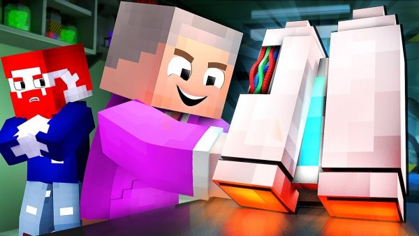 ICH BAUE DAS 1. JETPACK! - Minecraft Freunde 2