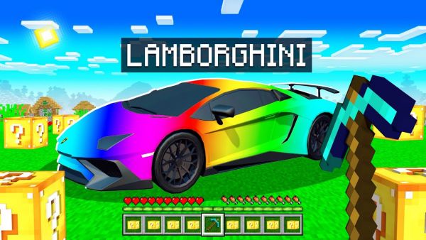 ich öffne *NEUE* AUTO LUCKY BLÖCKE in MInecraft!